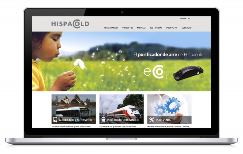 gcolweb_hispacold Diseño web