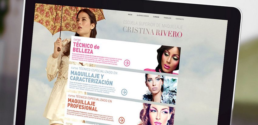 diseño web oficina de arte