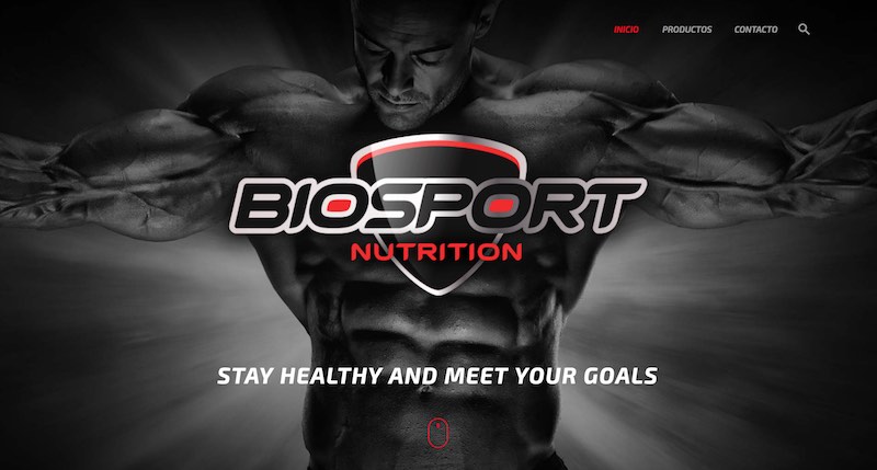 Diseño de branding y packaging Biosport Nutrition